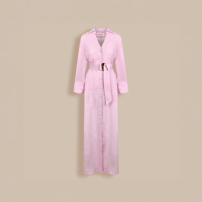 Adelaide Full Dress In Linen