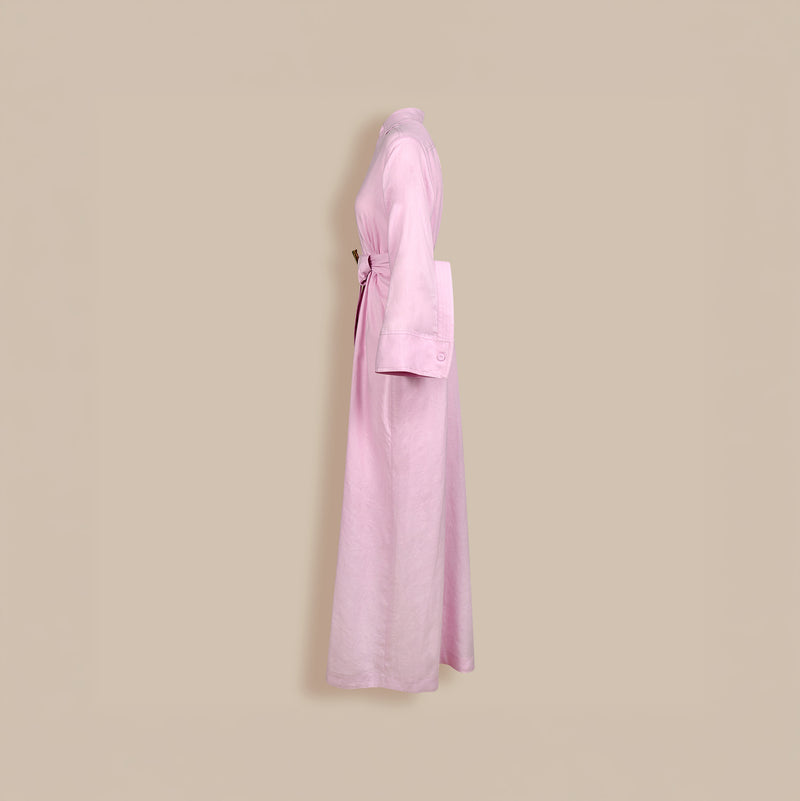 Adelaide Full Dress In Linen