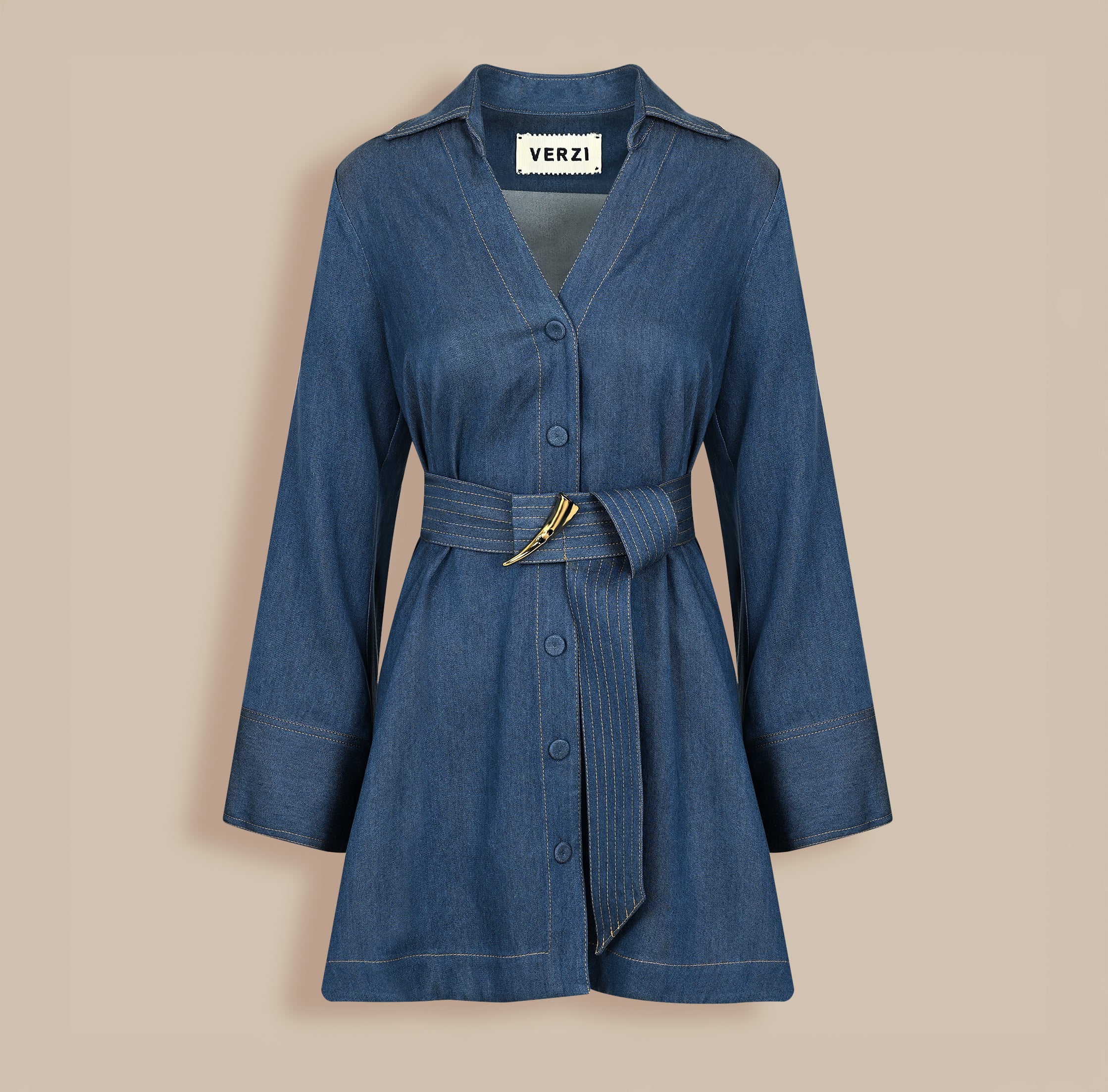 Adelaide Dress Denim