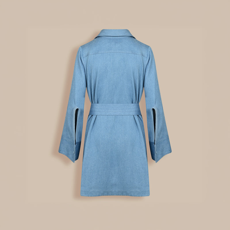 Adelaide Dress Light Denim