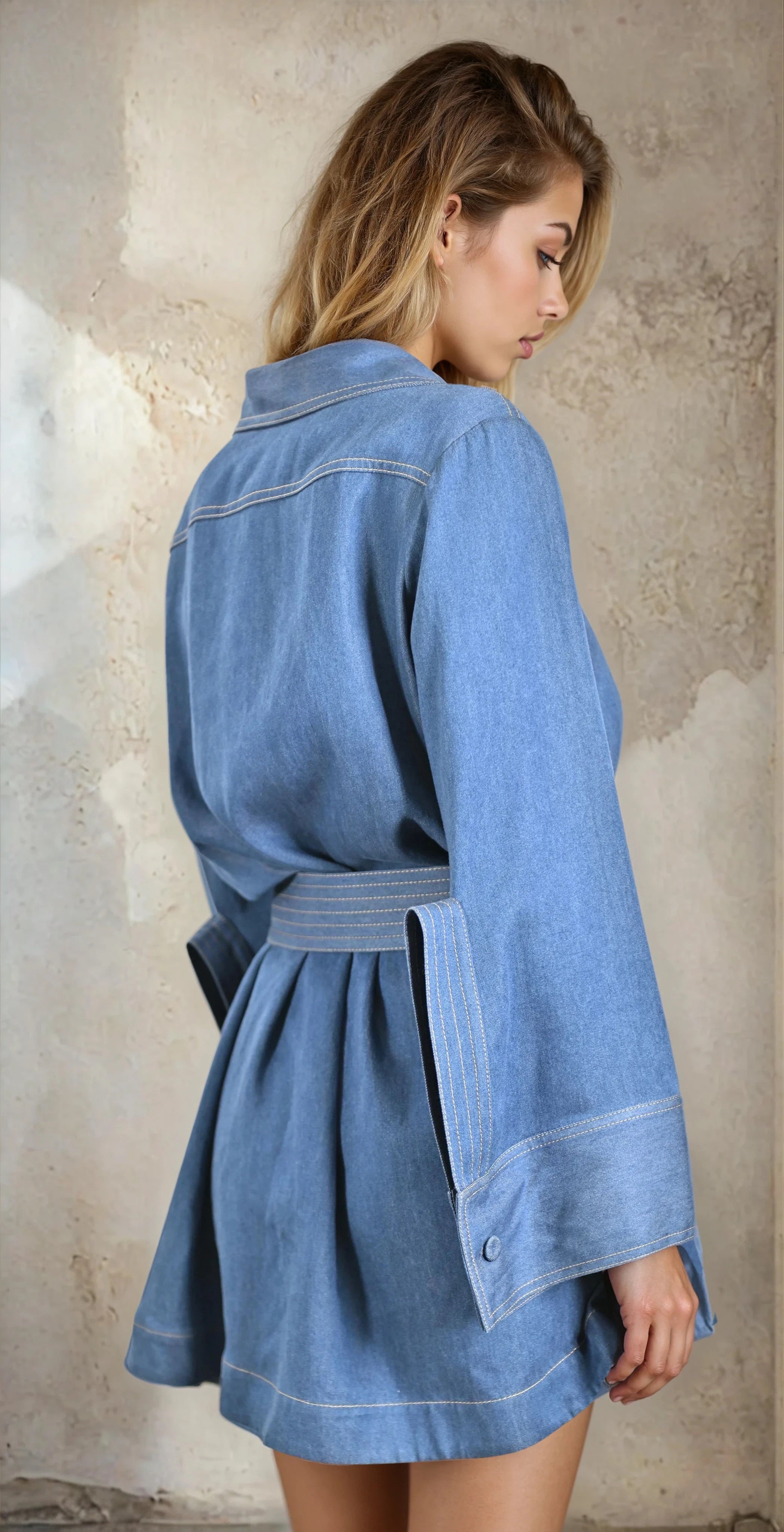 Adelaide Dress Denim