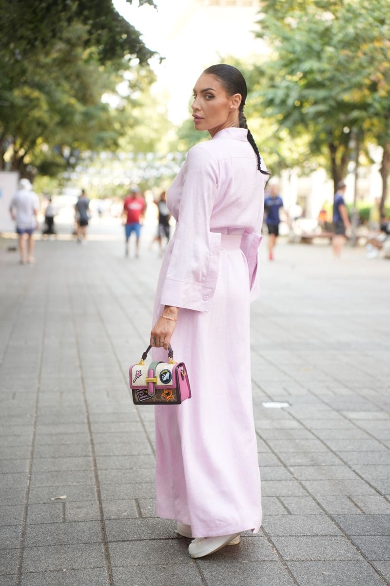Adelaide Full Dress In Linen