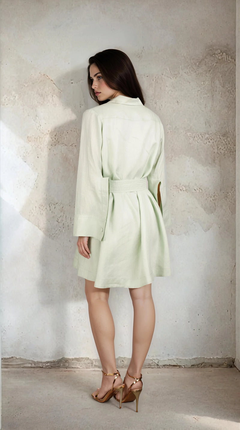 Adelaide Dress in Linen