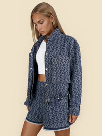 Denim Jacquard