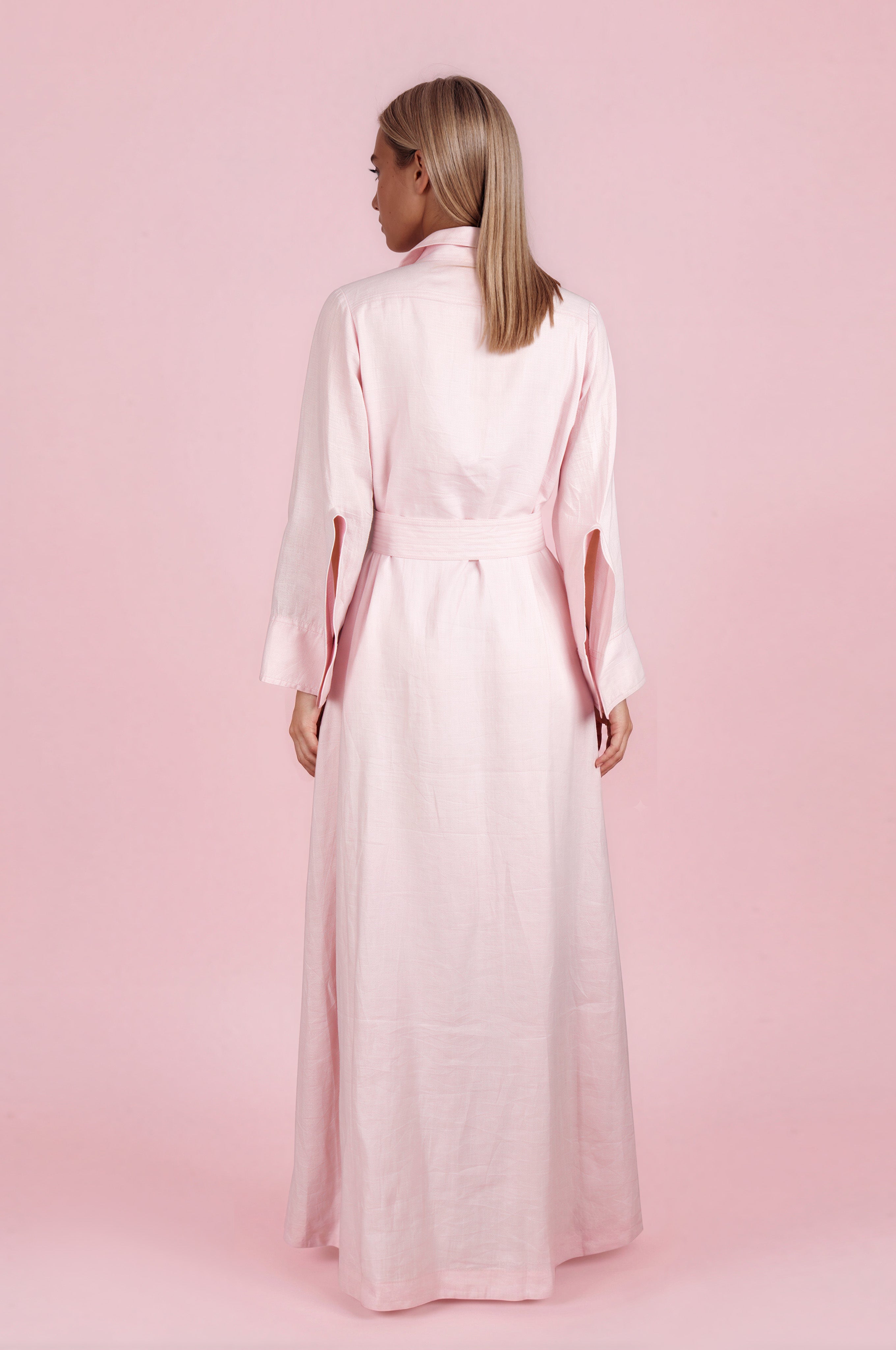 Adelaide Full Dress In Linen