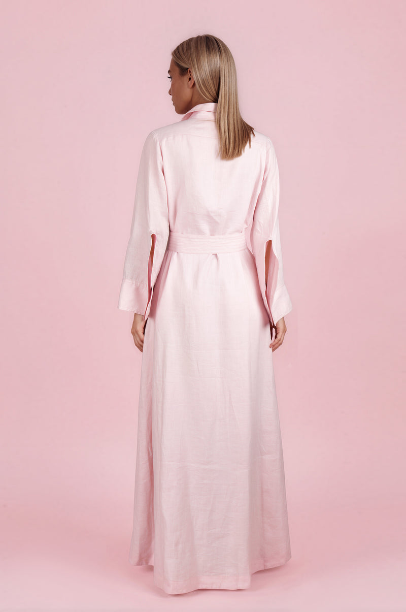 Adelaide Full Dress In Linen