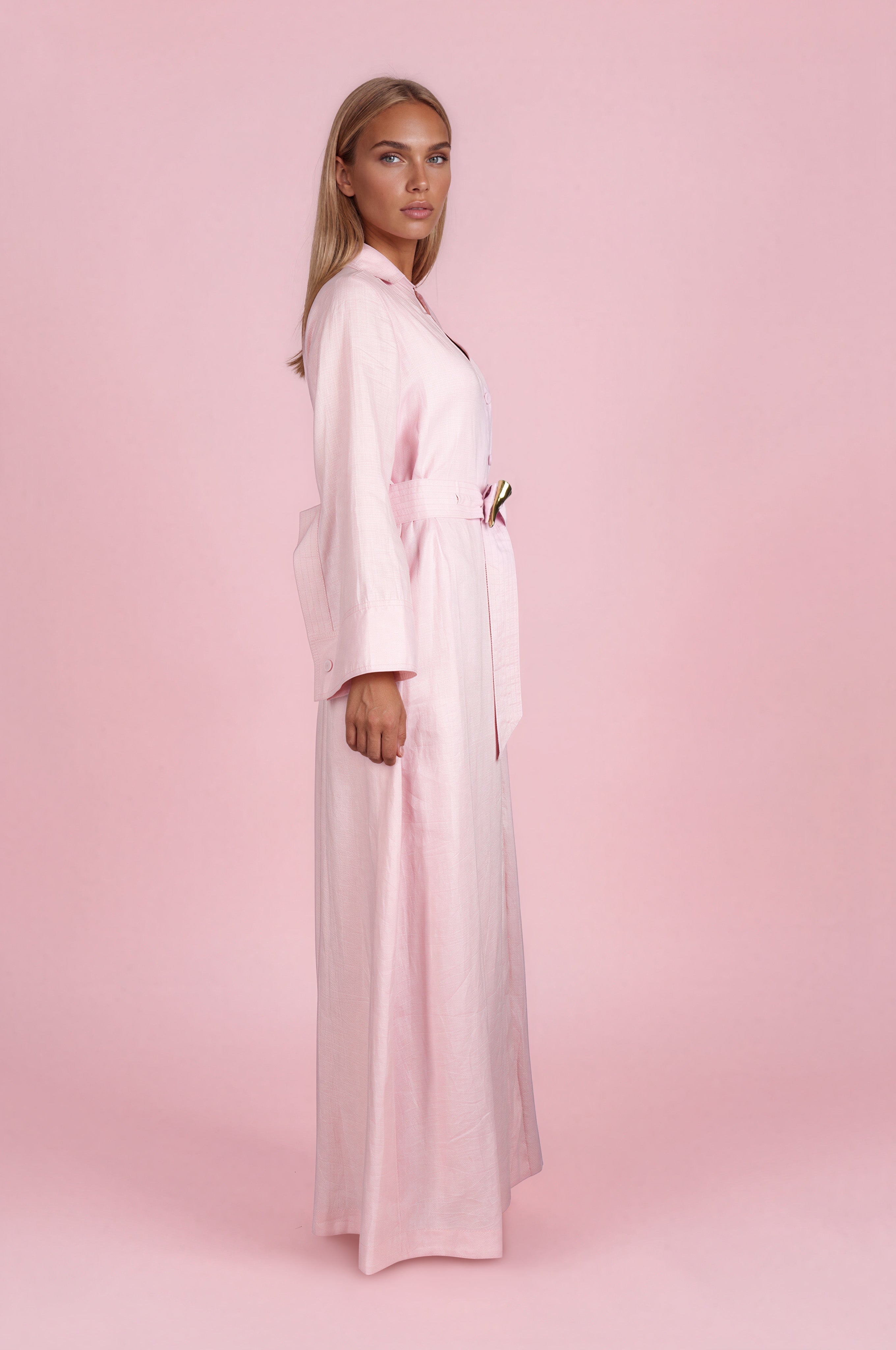 Adelaide Full Dress In Linen
