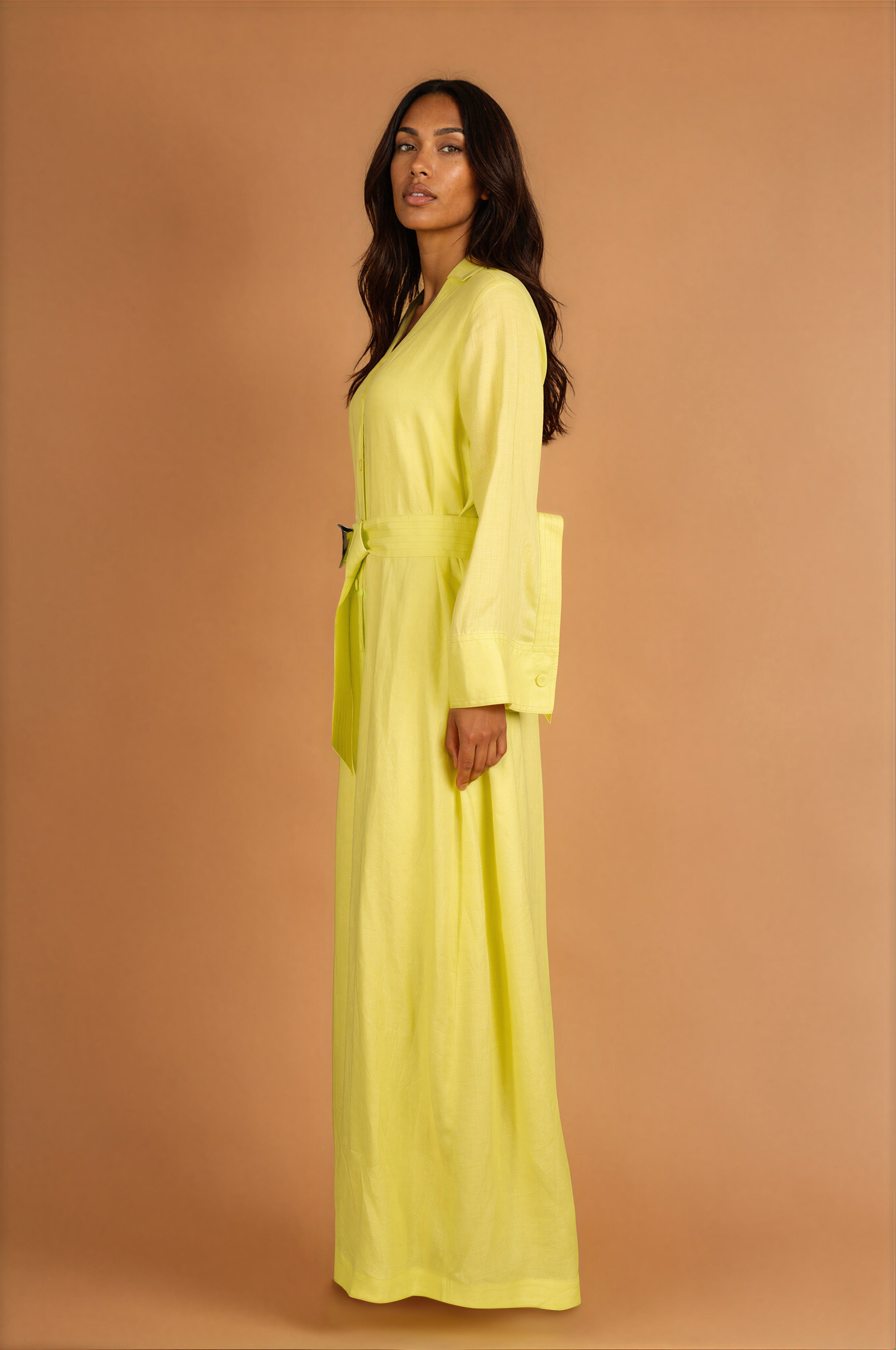 Adelaide Full Dress In Linen