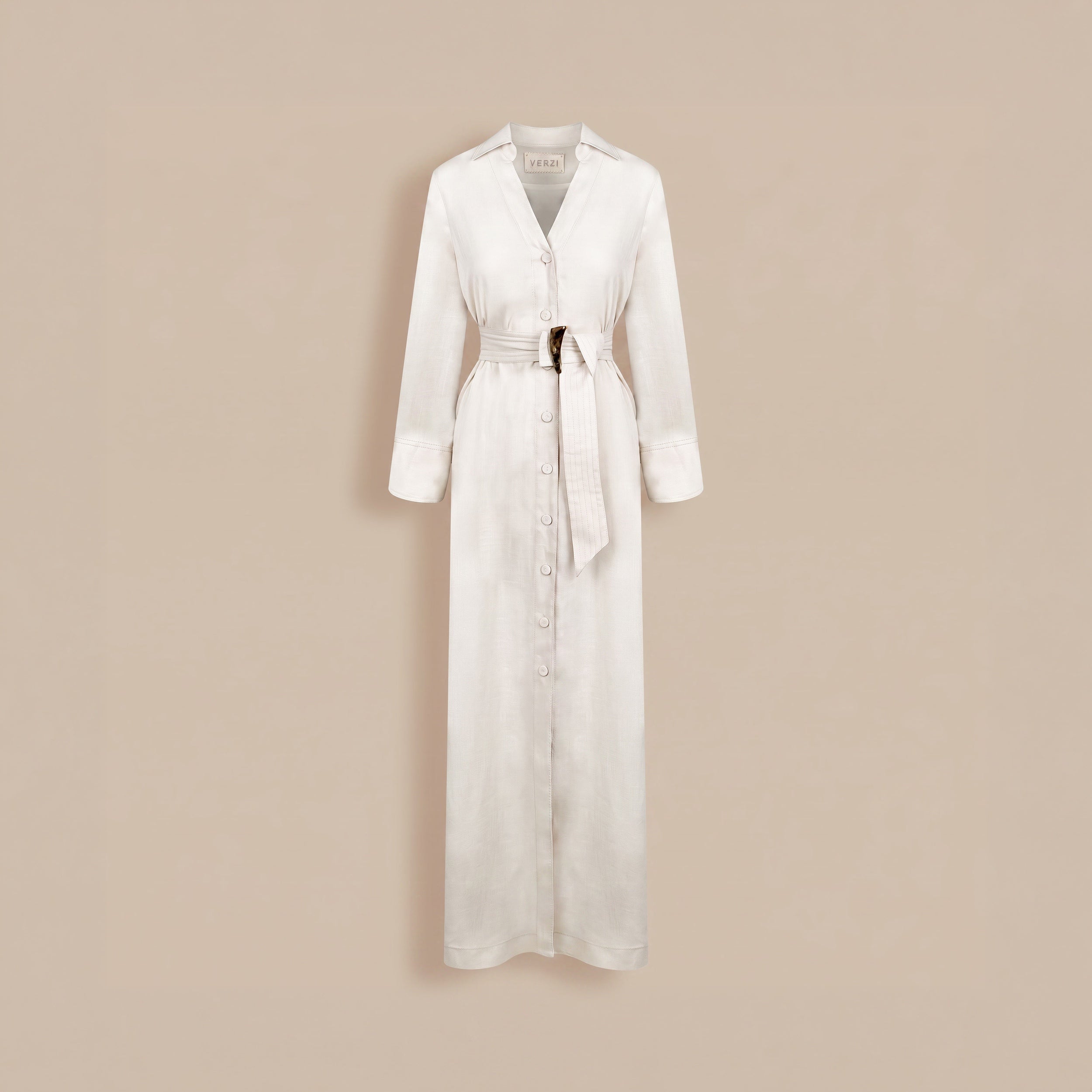 Adelaide Full Dress In Linen