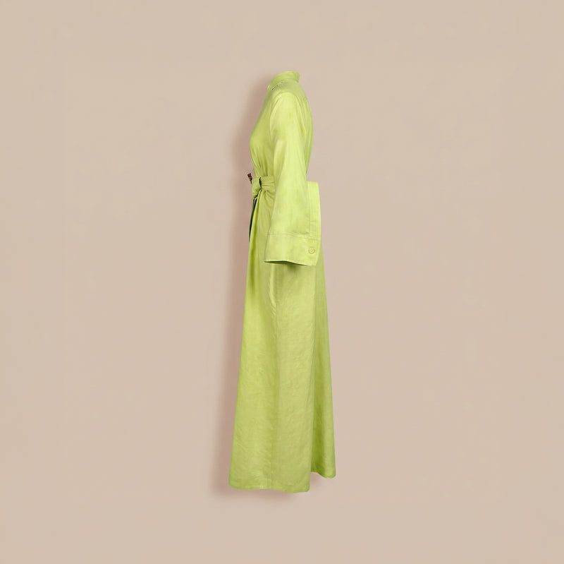 Adelaide Full Dress In Linen