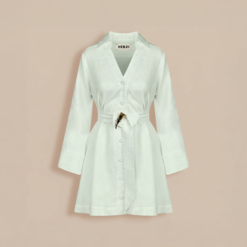 Adelaide Dress in Linen